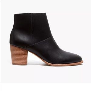 NWOT Madewell Rosie Ankle Boots Booties Size 8.5